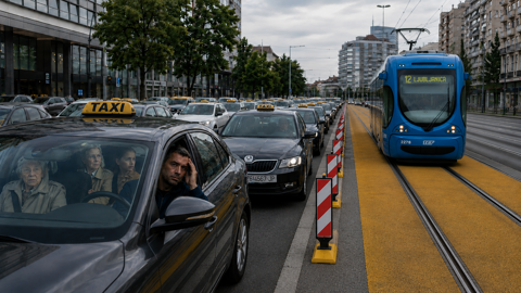 Preispitajmo zabranu taksijima na žutoj traci i tramvajskom koridoru u Savskoj