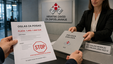 STOP nejasnim oglasima za posao: obavezan platni raspon i prijava svih oglasa HZZ-u